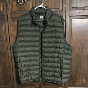 Men's 32 Degrees Olive Puffer Vest